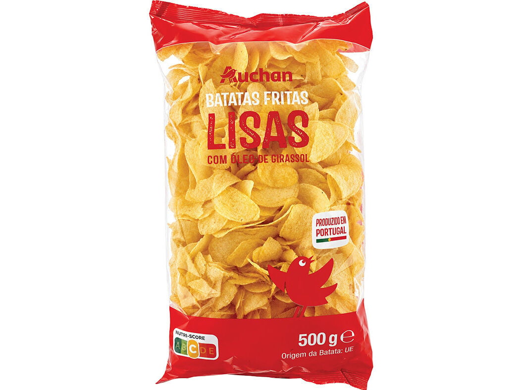 BATATA FRITA AUCHAN LISA 500G