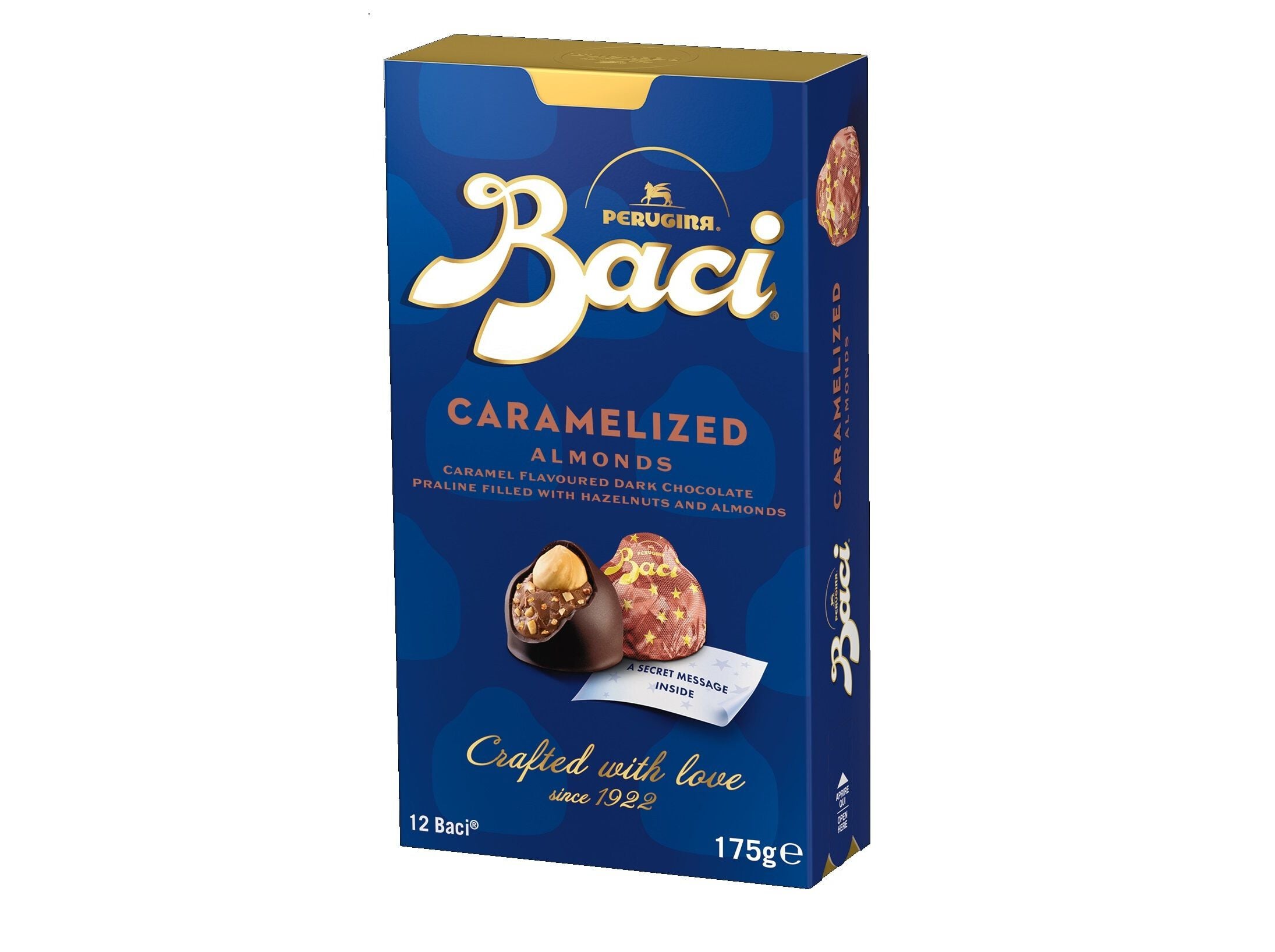 Bombons Baci Com Amêndoa Caramelizada 175 g