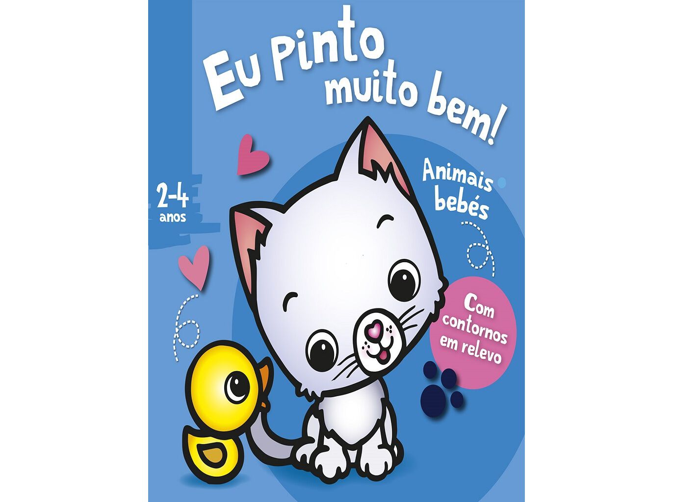 LIVRO EU PINTO MUITO BEM! ANIMAIS BEB&Eacute;S image number 1