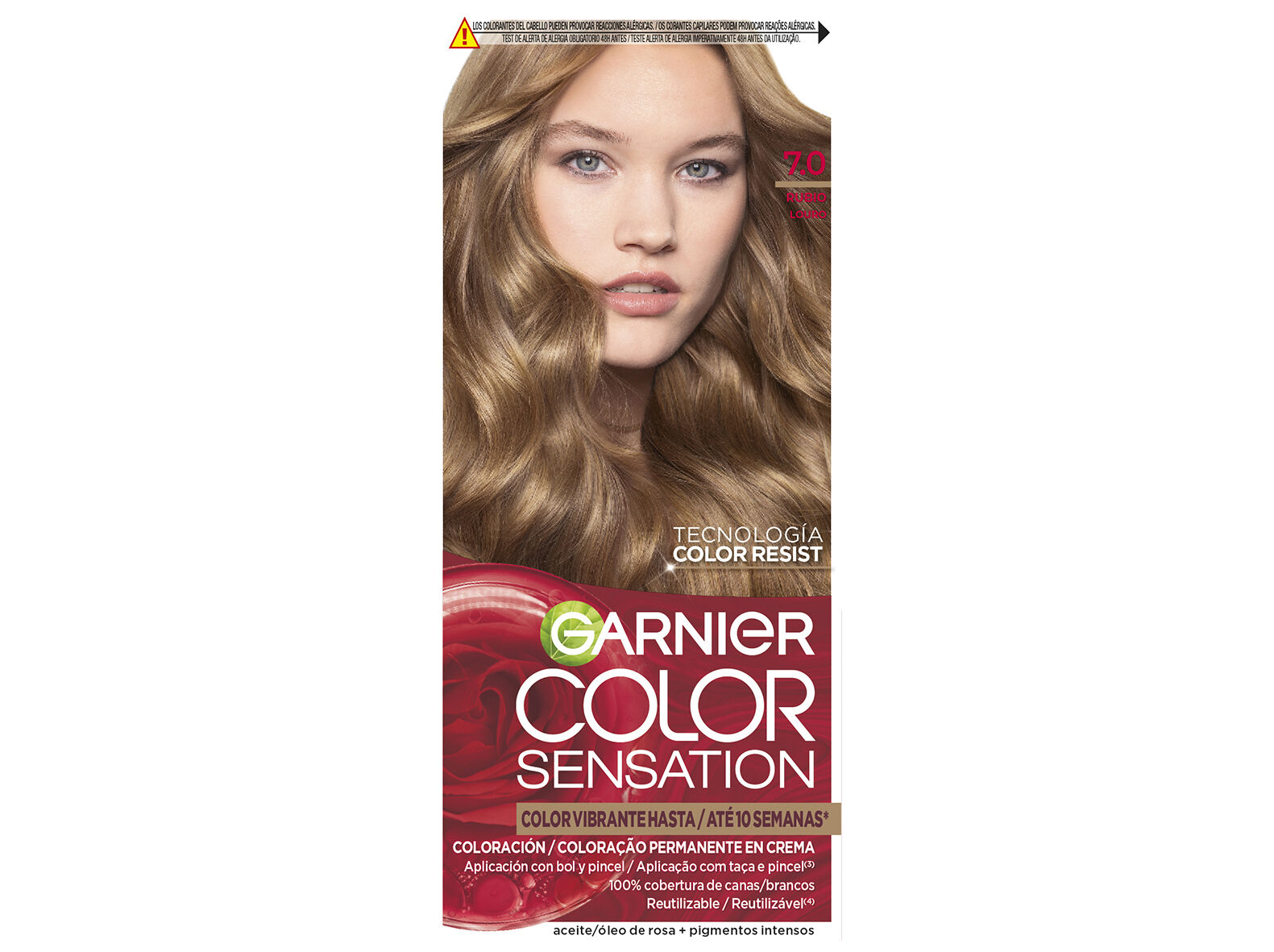 COLORA&Ccedil;&Atilde;O COLOR SENSATION 7.0 LOURO UN