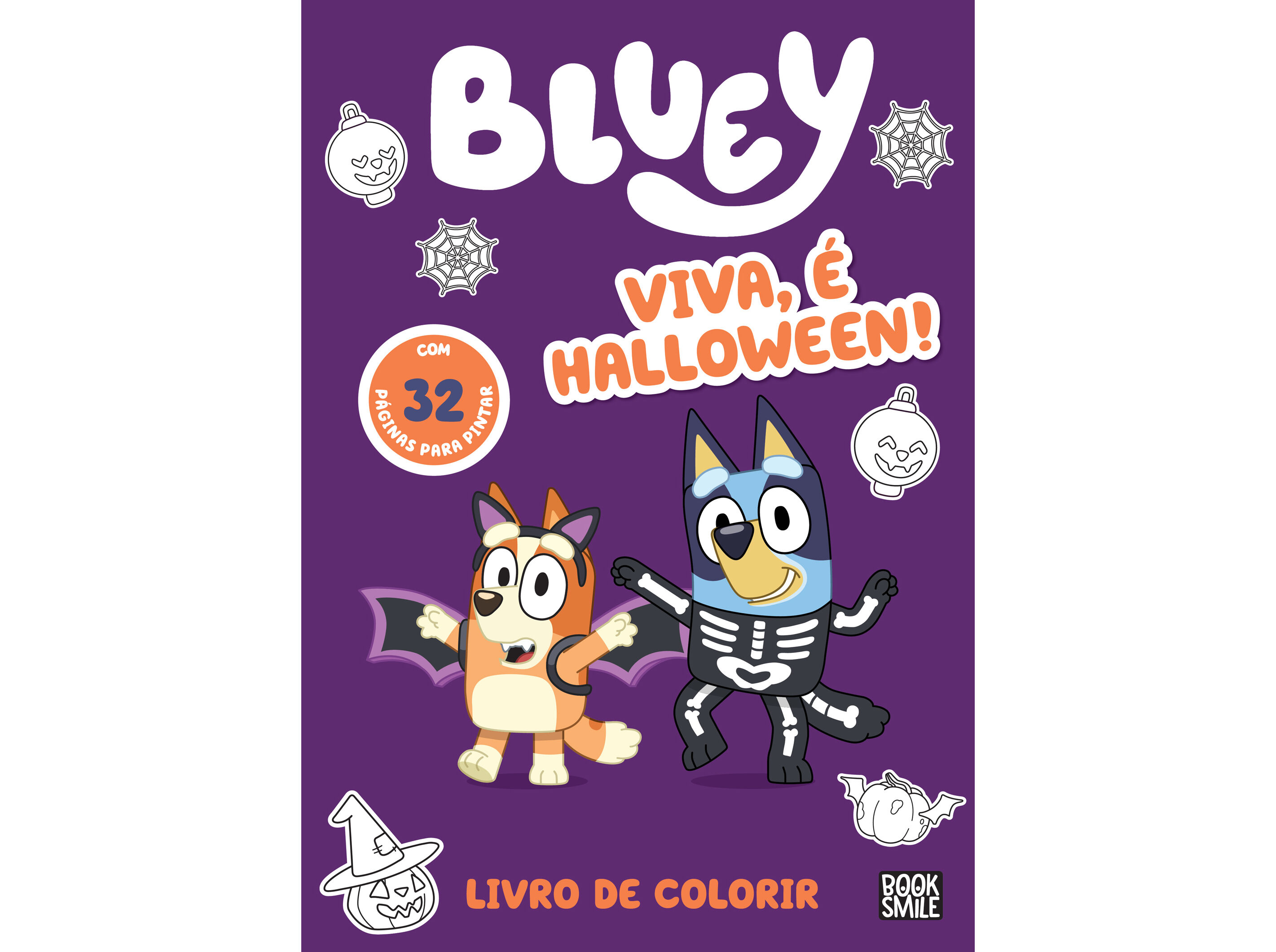 LIVRO BLUEY: VIVA &Eacute; HALLOWEEN LIVRO DE COLORIR image number 0