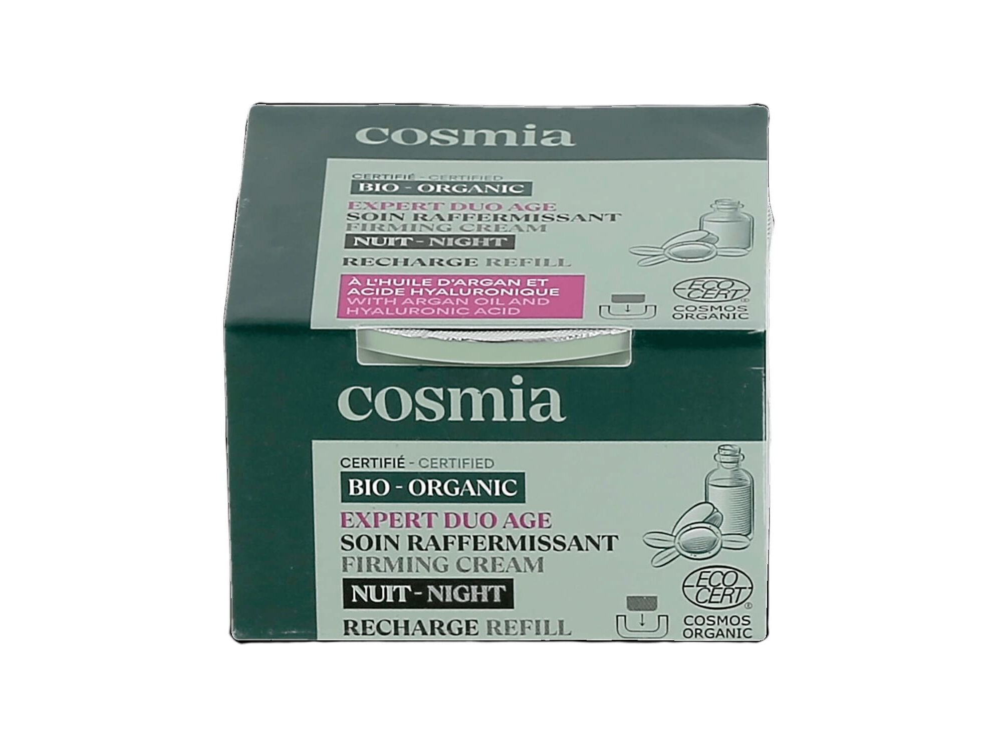 CREME ROSTO COSMIA BIO RECARGA EXPERT DUO AGE NOITE 50ML image number 0