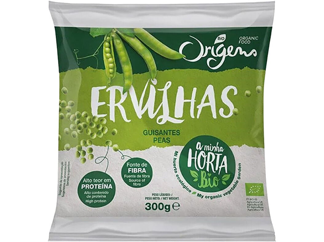 ERVILHAS ORIGENS BIO CONGELADAS 300G