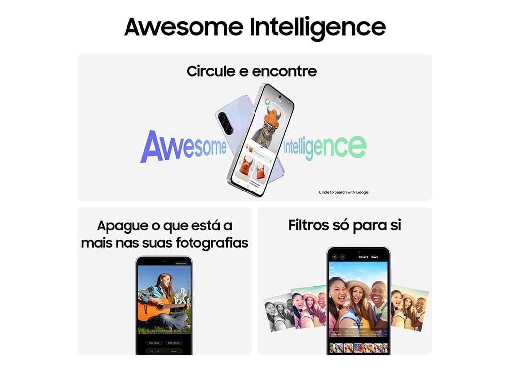 SMARTPHONE SAMSUNG GALAXY A26 5G 128GB BRANCO image number 3