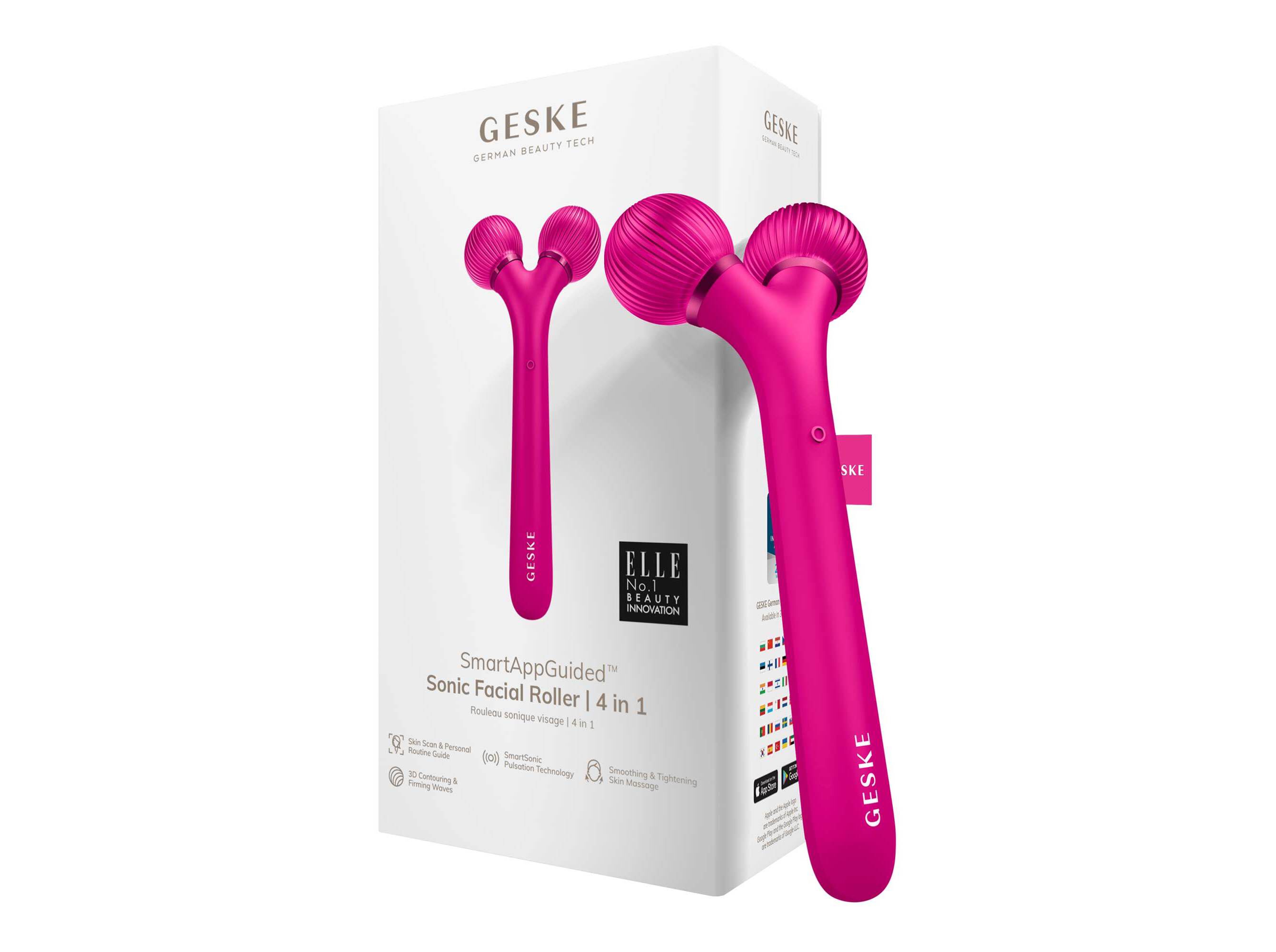 ROLO FACIAL GESKE SONIC 4EM1 MAGENTA