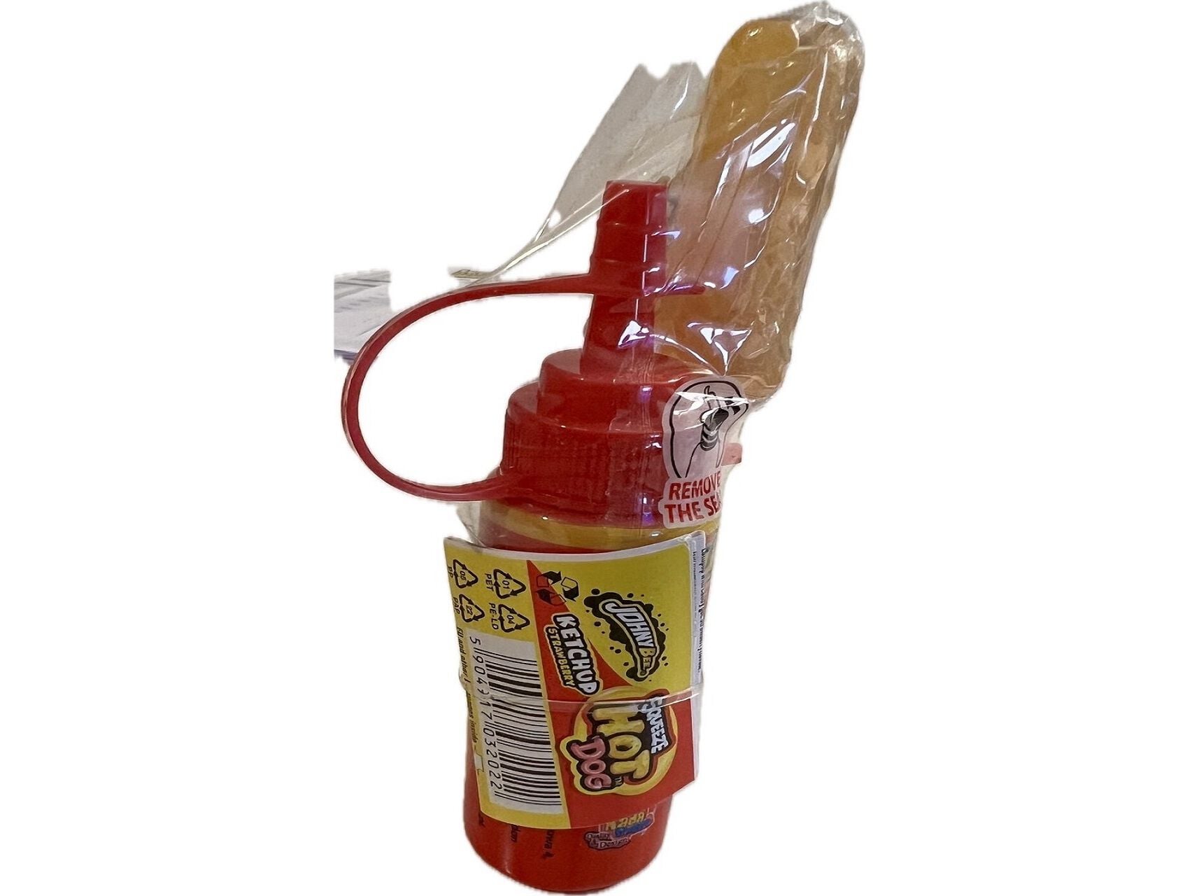 GOMAS JOHNY BEE SQUEEZY HOT DOG 80G image number 1