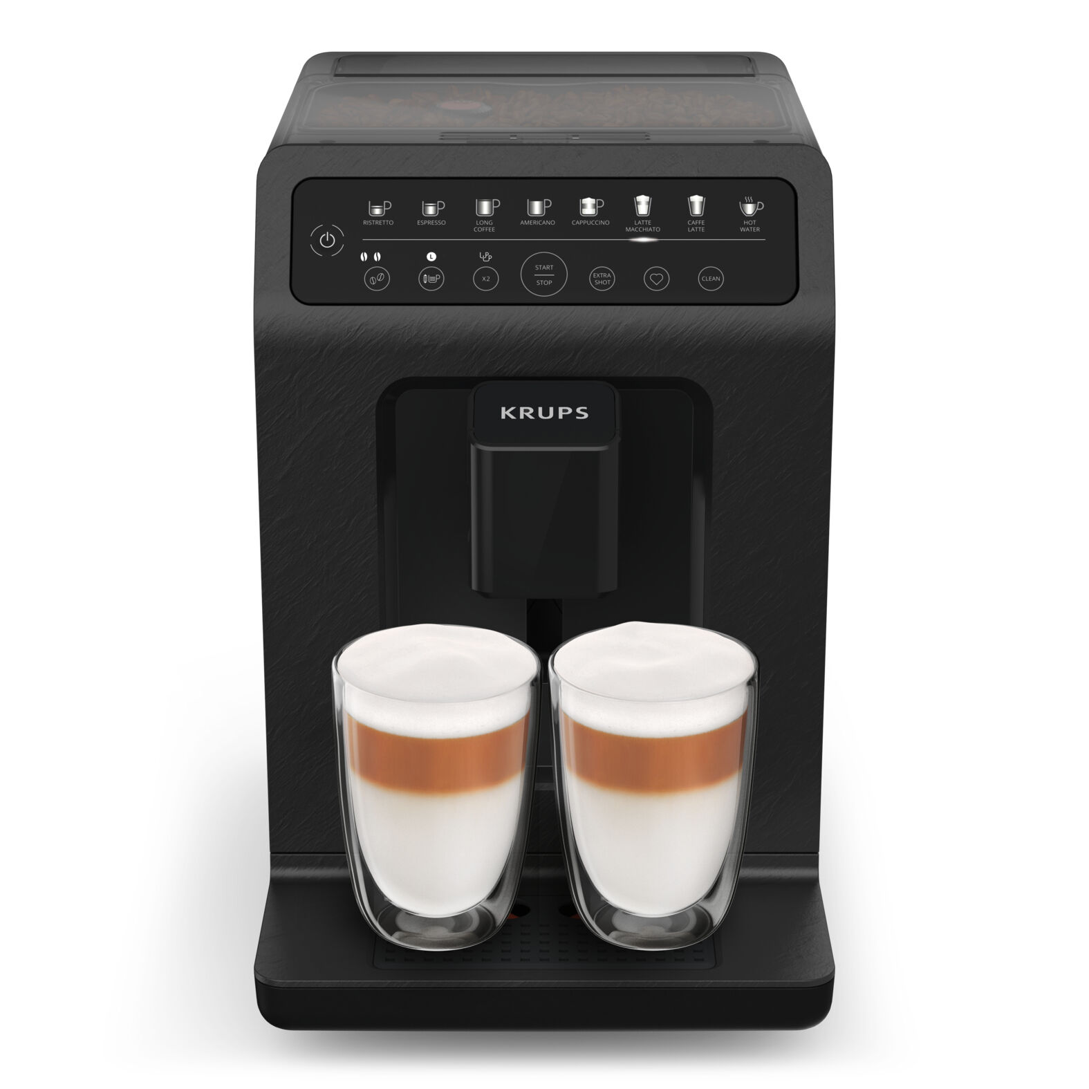 M&Aacute;QUINA DE CAF&Eacute; EXPRESSO AUTOM&Aacute;TICA KRUPS EA897B10 PRETA