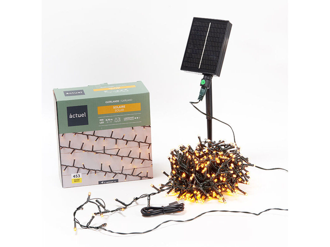 LUZES AMARELAS ACTUEL SOLARES 400LED image number 0