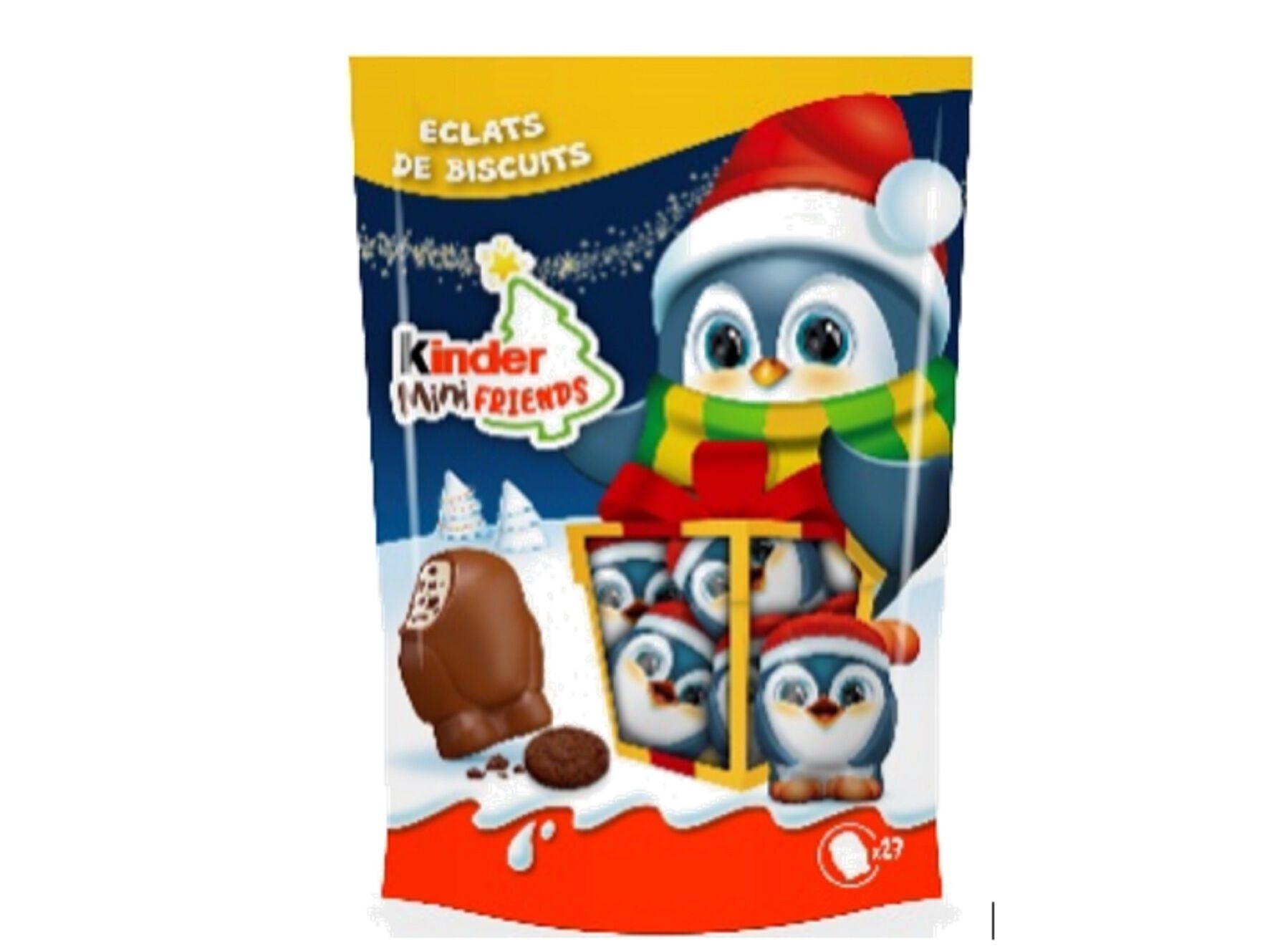 FANTASIAS DE CHOCOLATE KINDER HAPPY MINI FRIENDS T20 122G image number 0