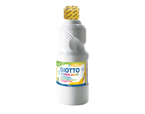 GUACHE SCHOOL PAINT GIOTTO BRANCO 500ML image number 0
