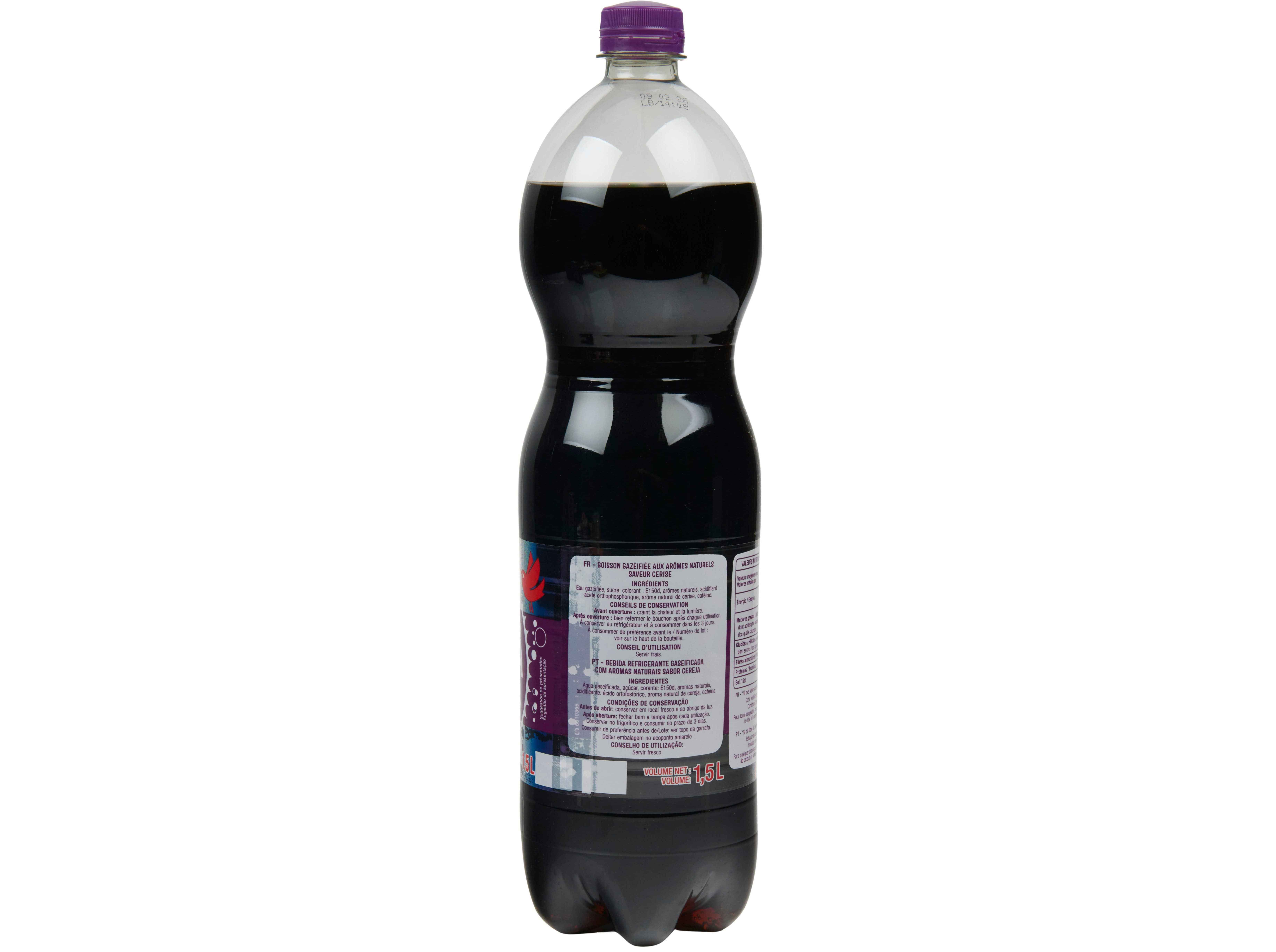 COLA AUCHAN CEREJA 1.5L image number 1