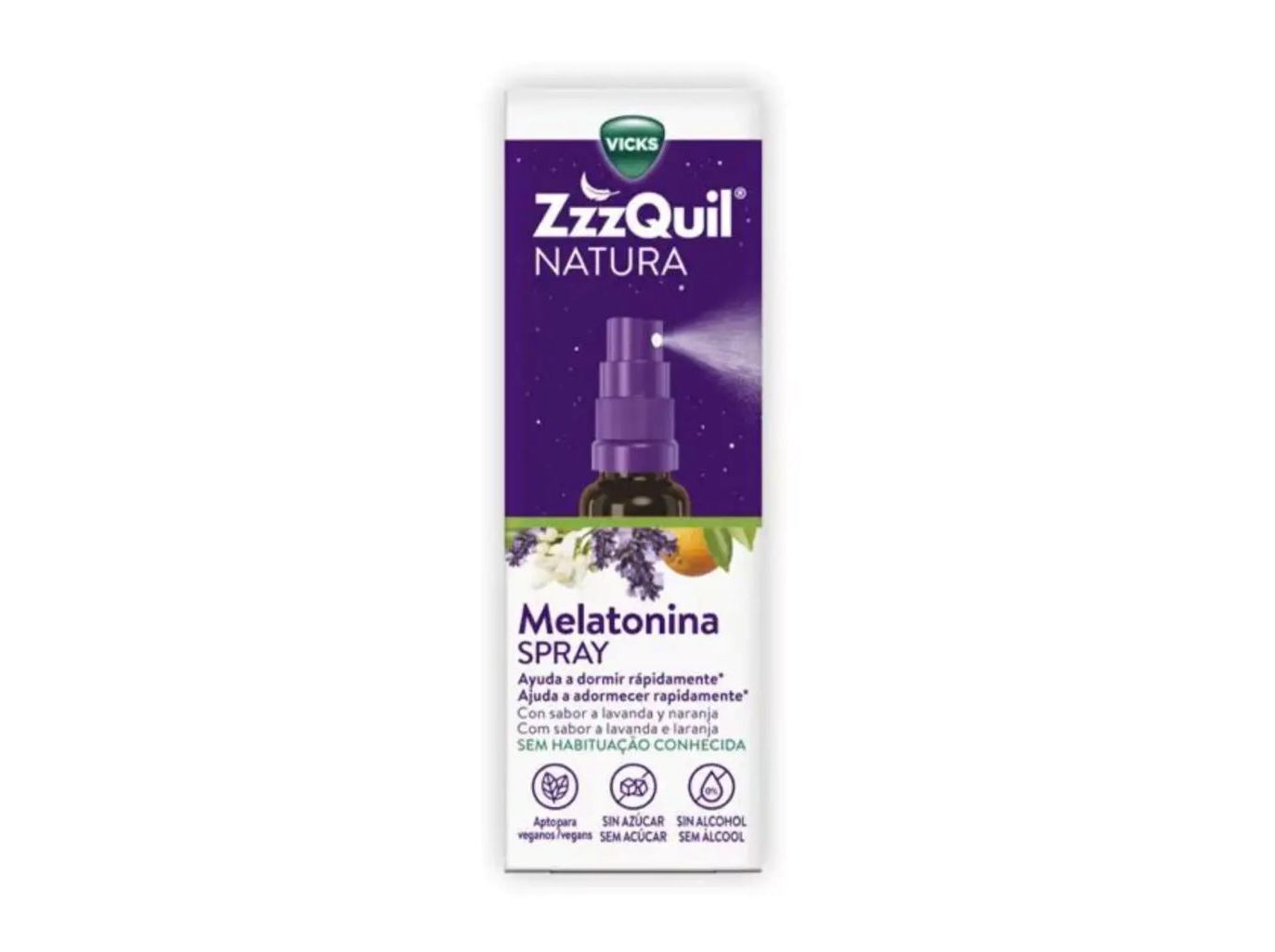 SUPLEMENTO VICKS ZZZQUIL SPRAY ORAL MELATONINA 30ML image number 0