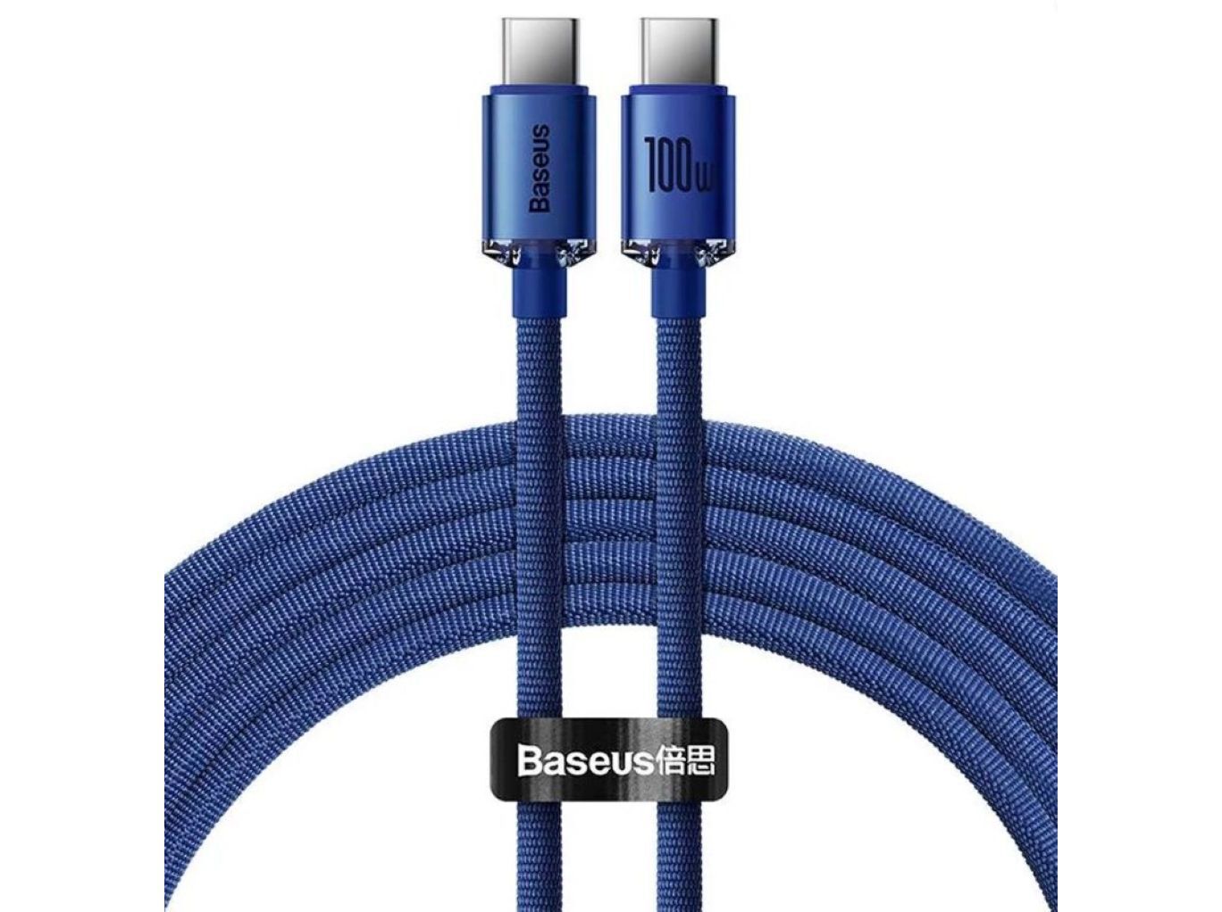 CABO BASEUS CRYSTAL SHINE AZUL 2 MTS image number 0