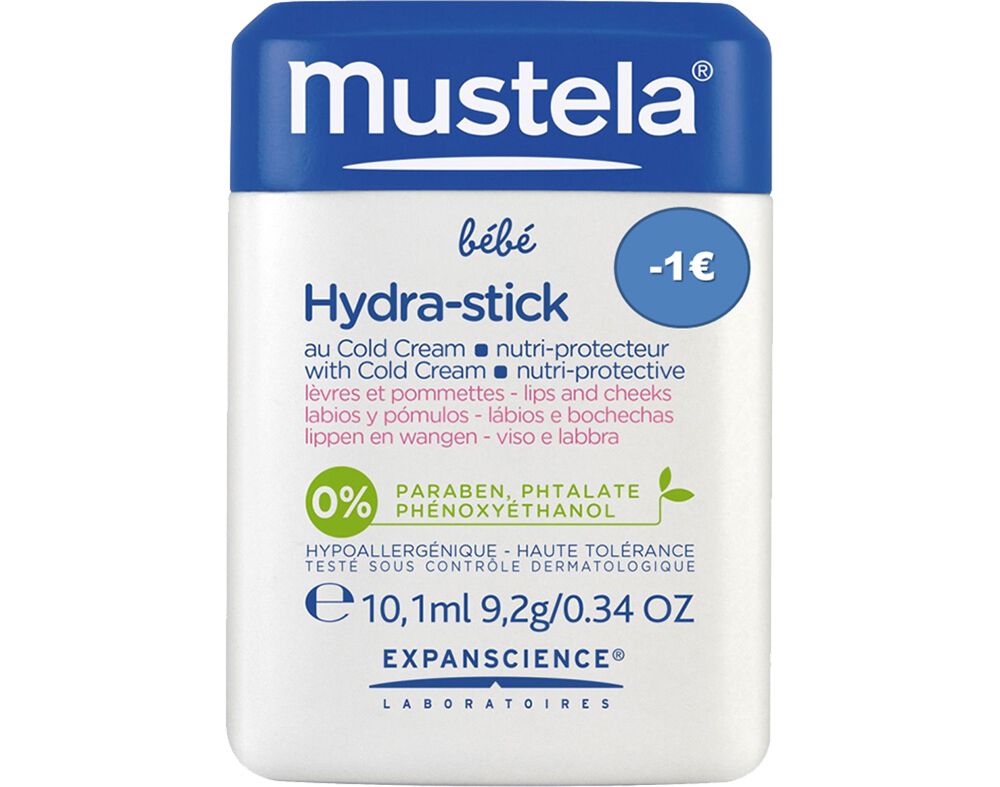 STICK MUSTELA HYDRA COM COLD CREAM 10G -1 image number 0