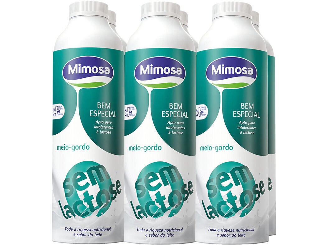 LEITE MIMOSA UHT ESPECIAL 0% LACTOSE MEIO GORDO 6X1L image number 0