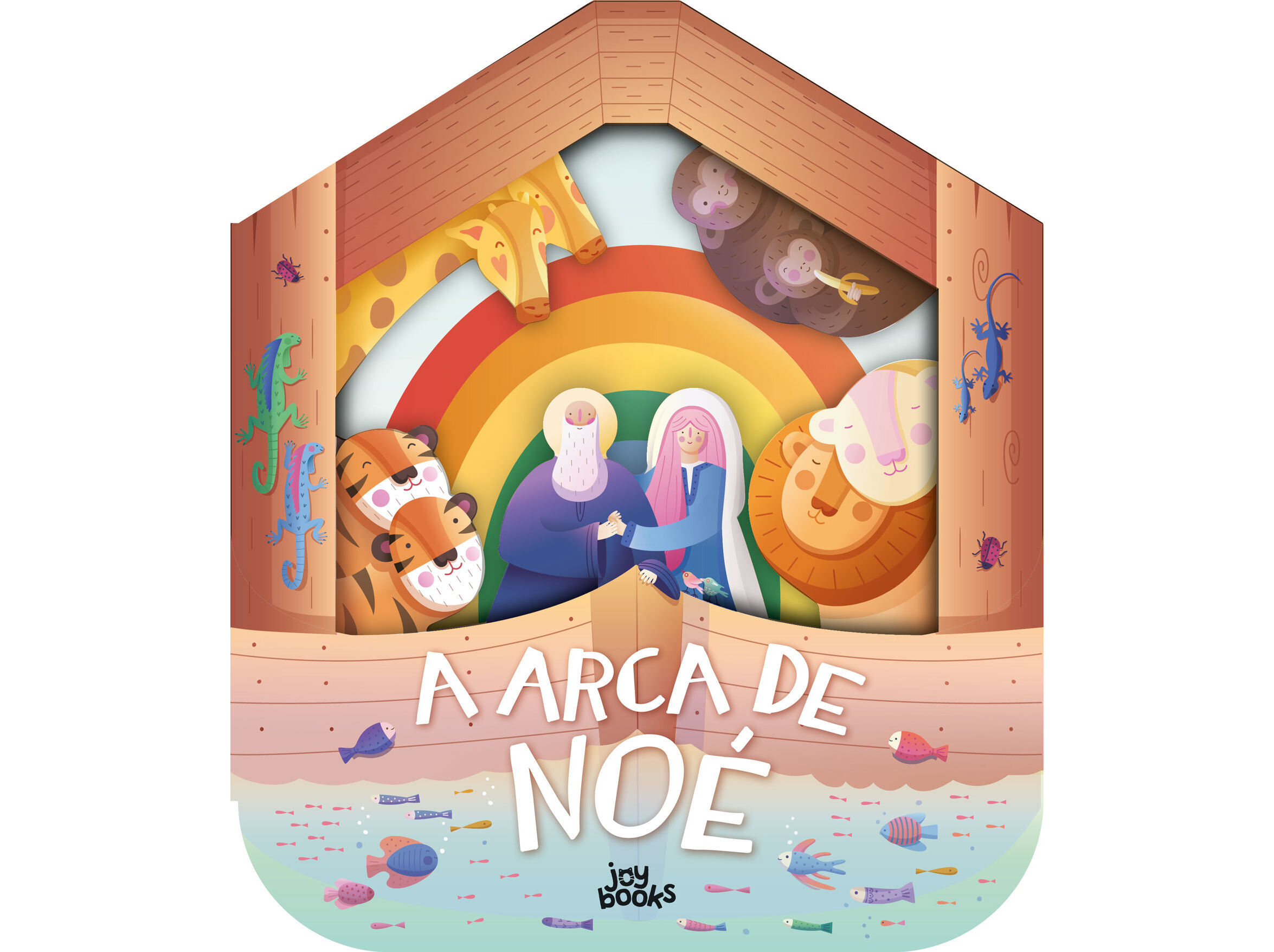 LIVRO A ARCA DE NO&Eacute; ESPREITA E DESCOBRE A B&Iacute;BLIA image number 0