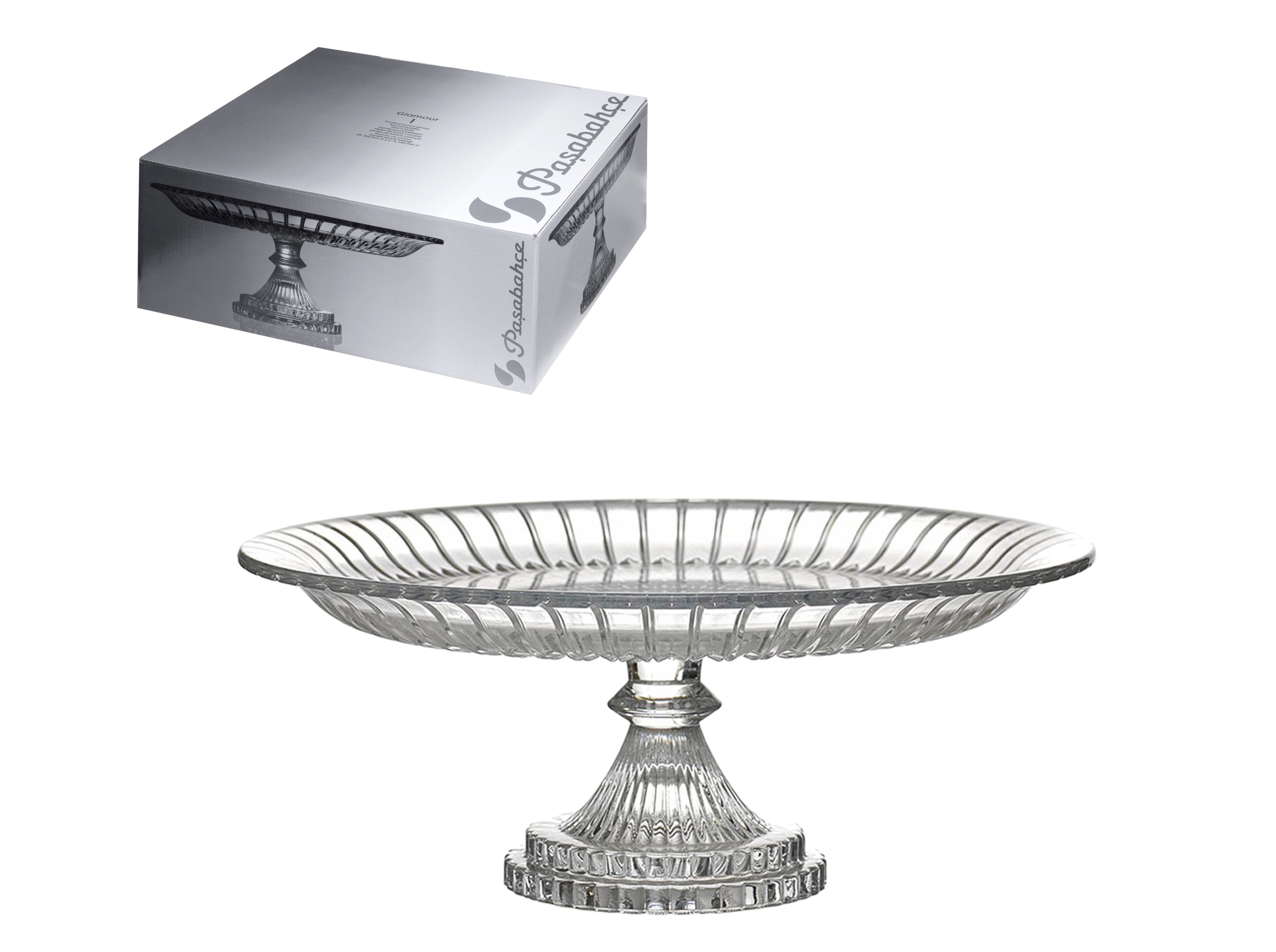 PRATO PASSABACHE COM P&Eacute; 32CM