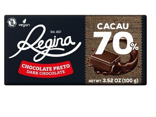 TABLETE REGINA CHOCOLATE 70% CACAU 100G image number 0