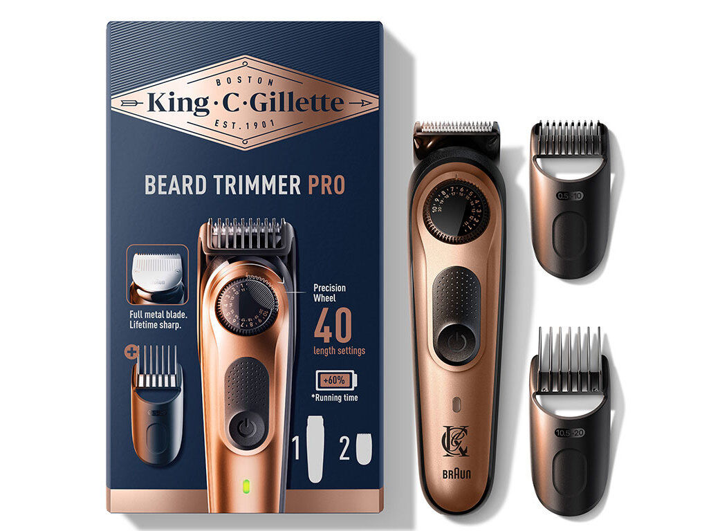 M&Aacute;QUINA BARBEAR KING C GILLETTE APARADORA PRO+PENTES image number 1