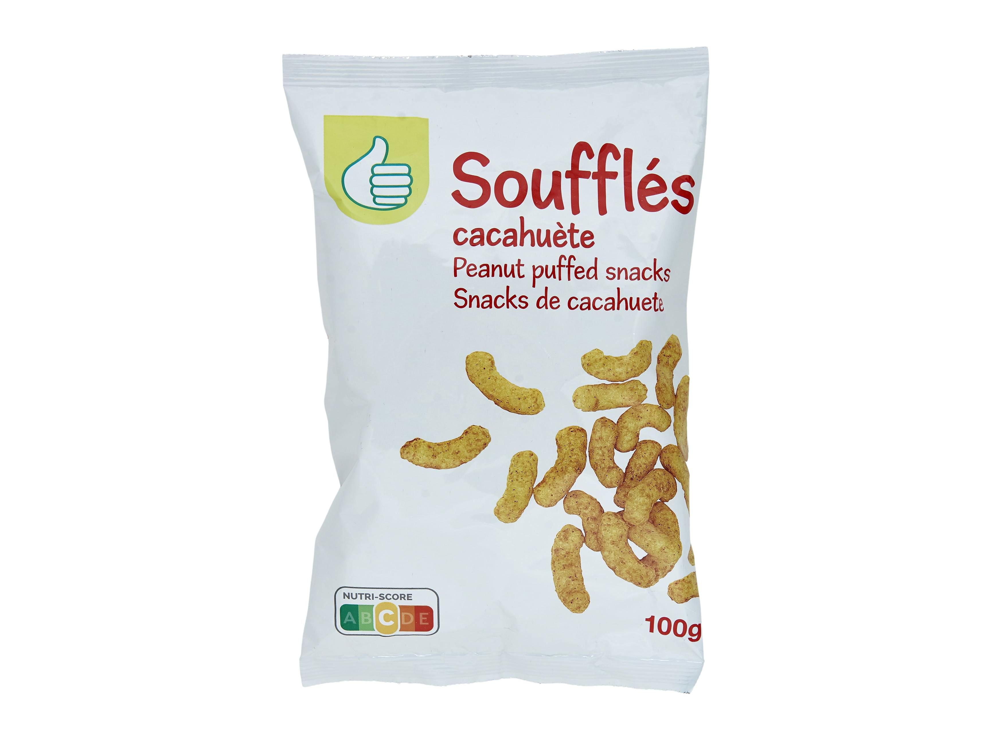 SNACKS DE MILHO POLEGAR COM AMENDOIM 100G image number 0