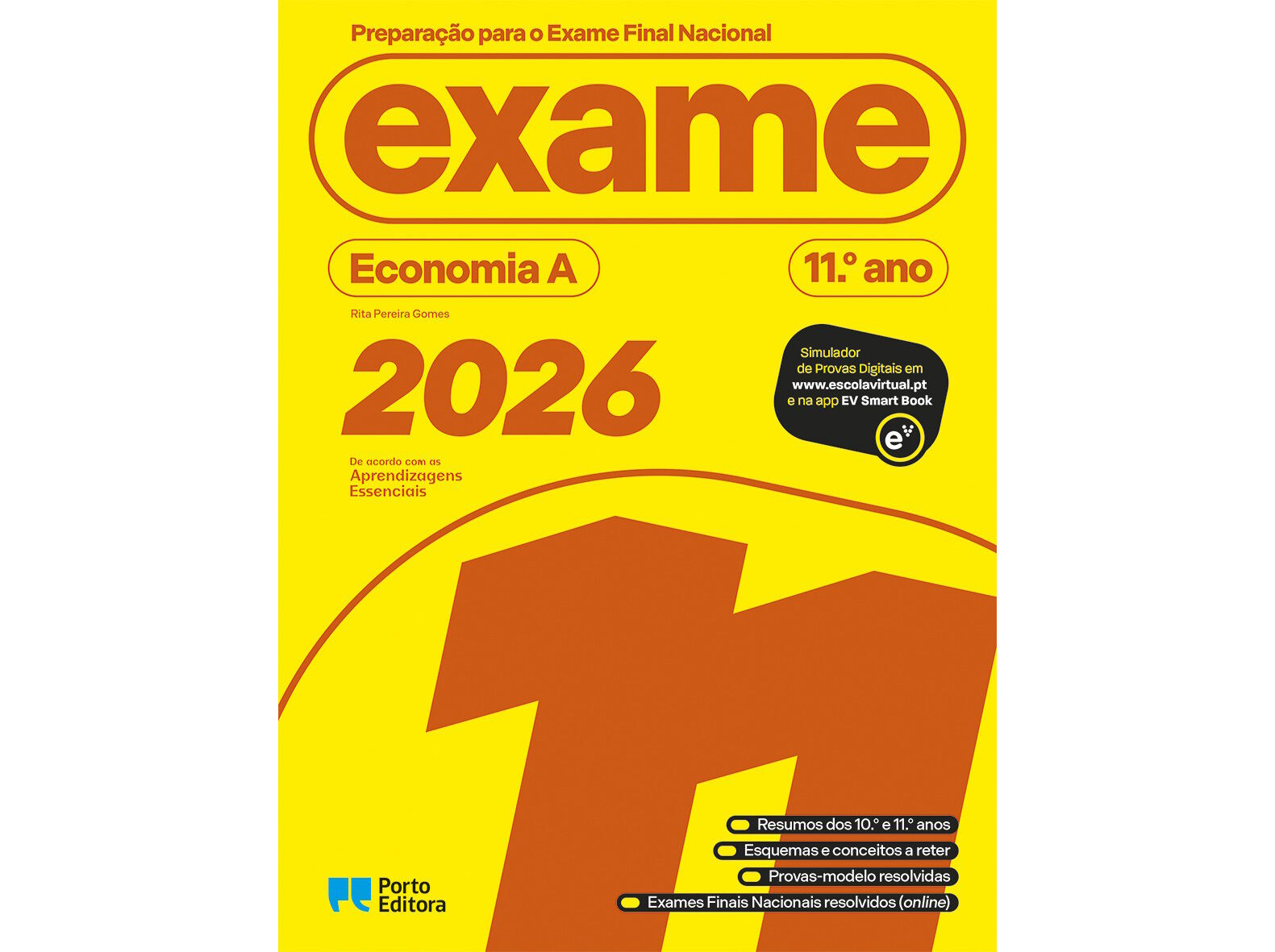 LIVRO PREPARA&Ccedil;&Atilde;O PARA O EXAME FINAL NACIONAL 2026 ECON A 11 image number 1