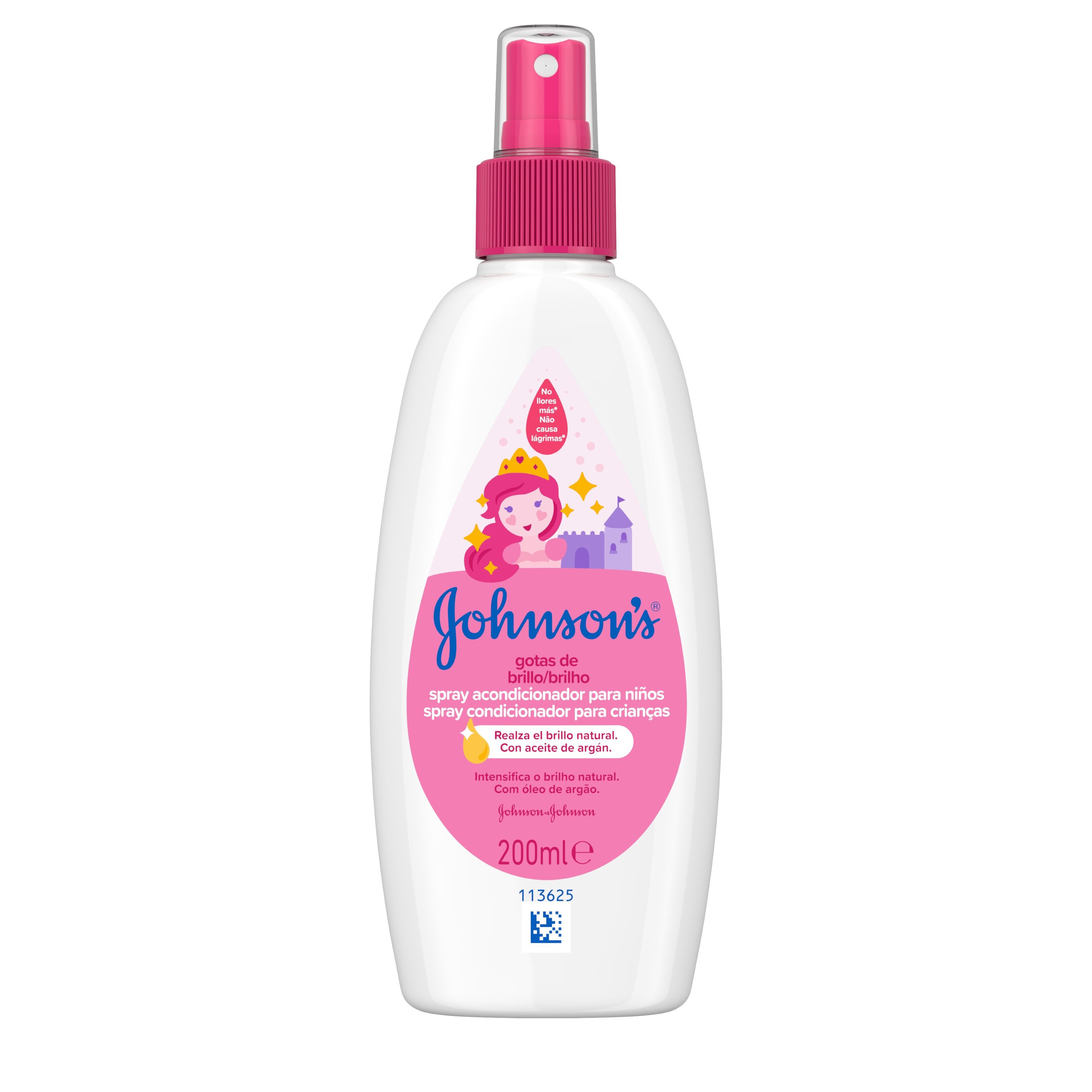 CONDICIONADOR JOHNSON'S BABY SPRAY GOTAS BRILHO 200ML