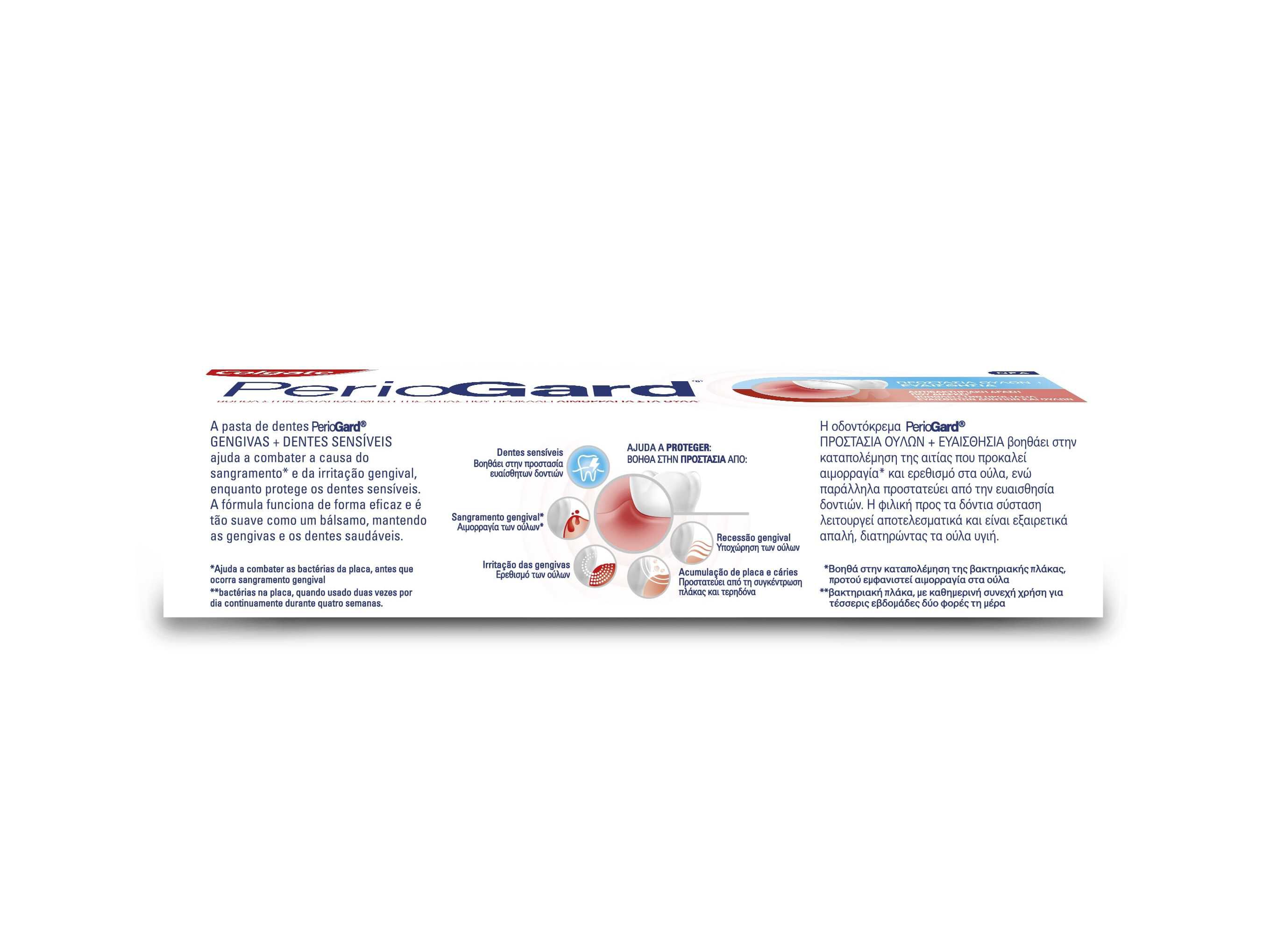 PASTA DE DENTES GENGIVAS SENSIBILIDADE PERIOGARD 75ML image number 1