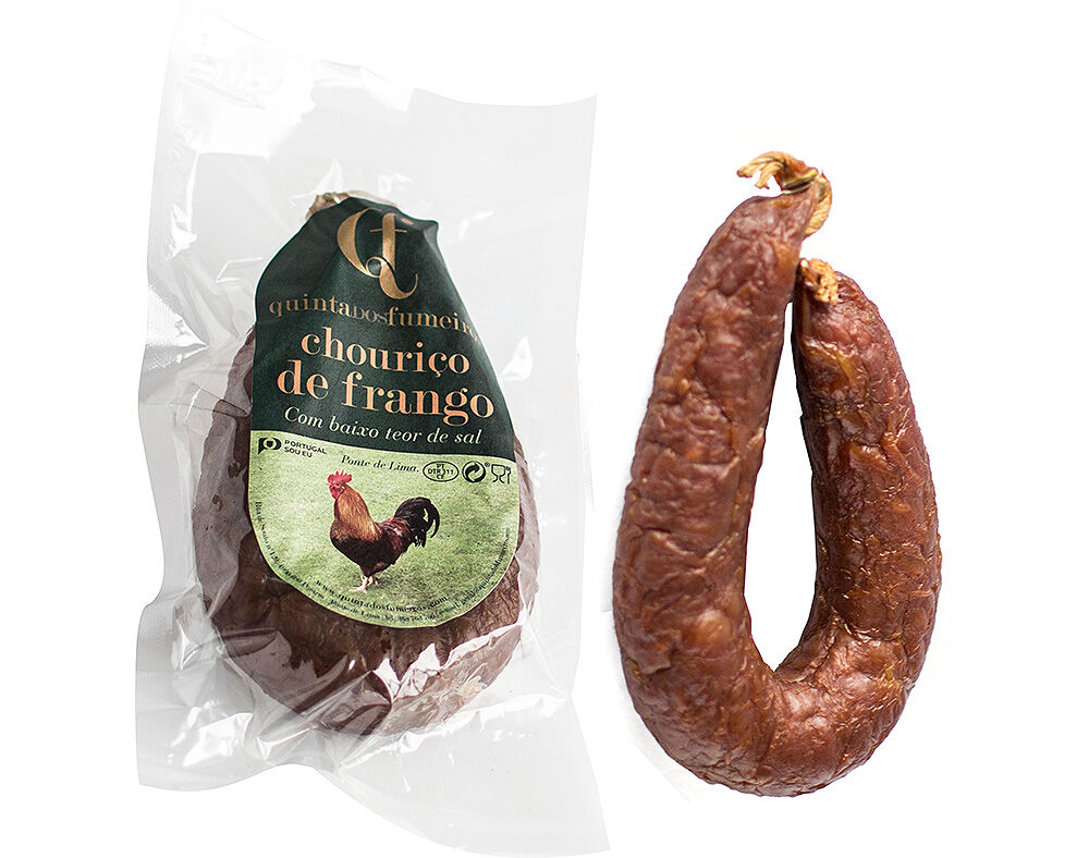 CHOURI&Ccedil;O DE FRANGO QUINTA DOS FUMEIROS 180 G image number 0