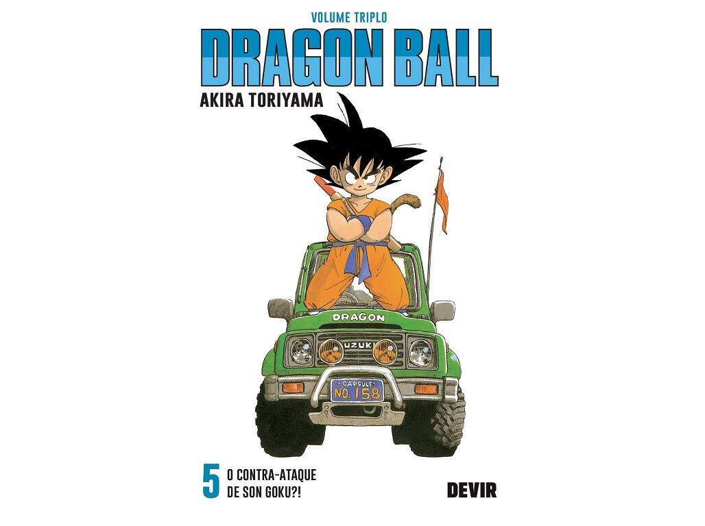LIVRO DRAGON BALL N&ordm;05