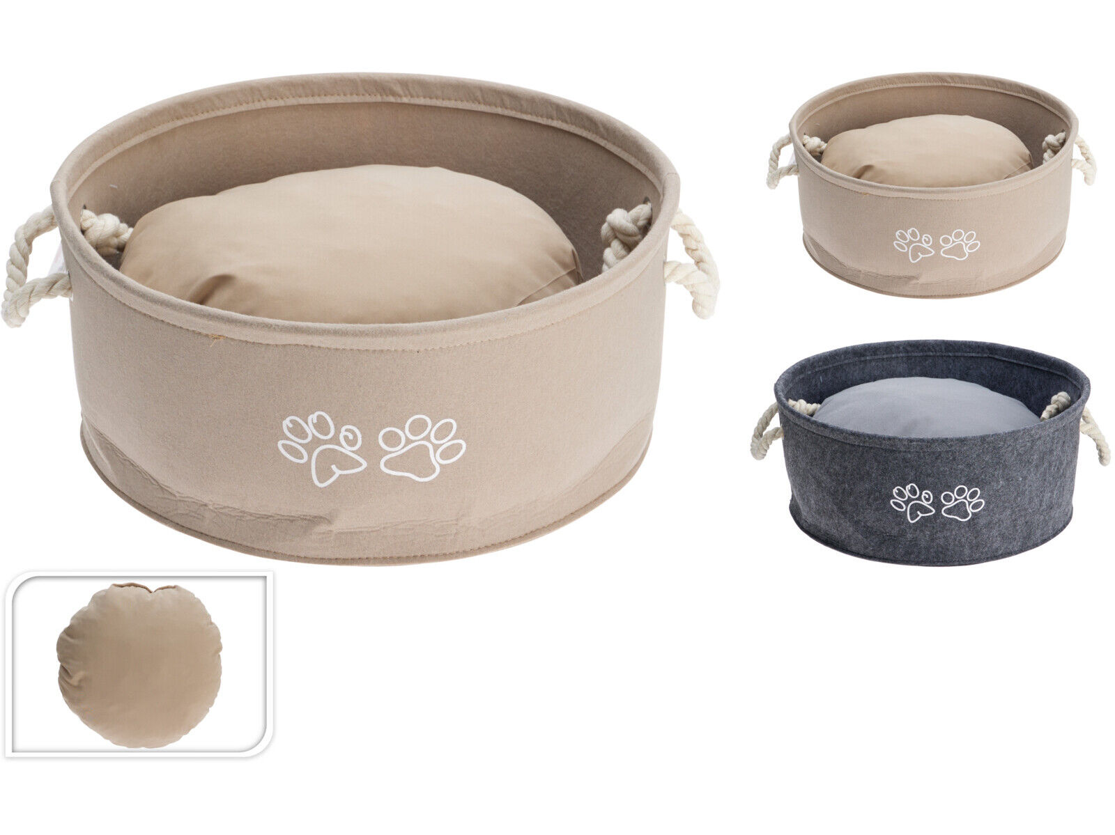 CAMA ANIMAIS DOGS COLLECTION CESTO 40X40X16CM MODELOS SORTIDOS image number 1