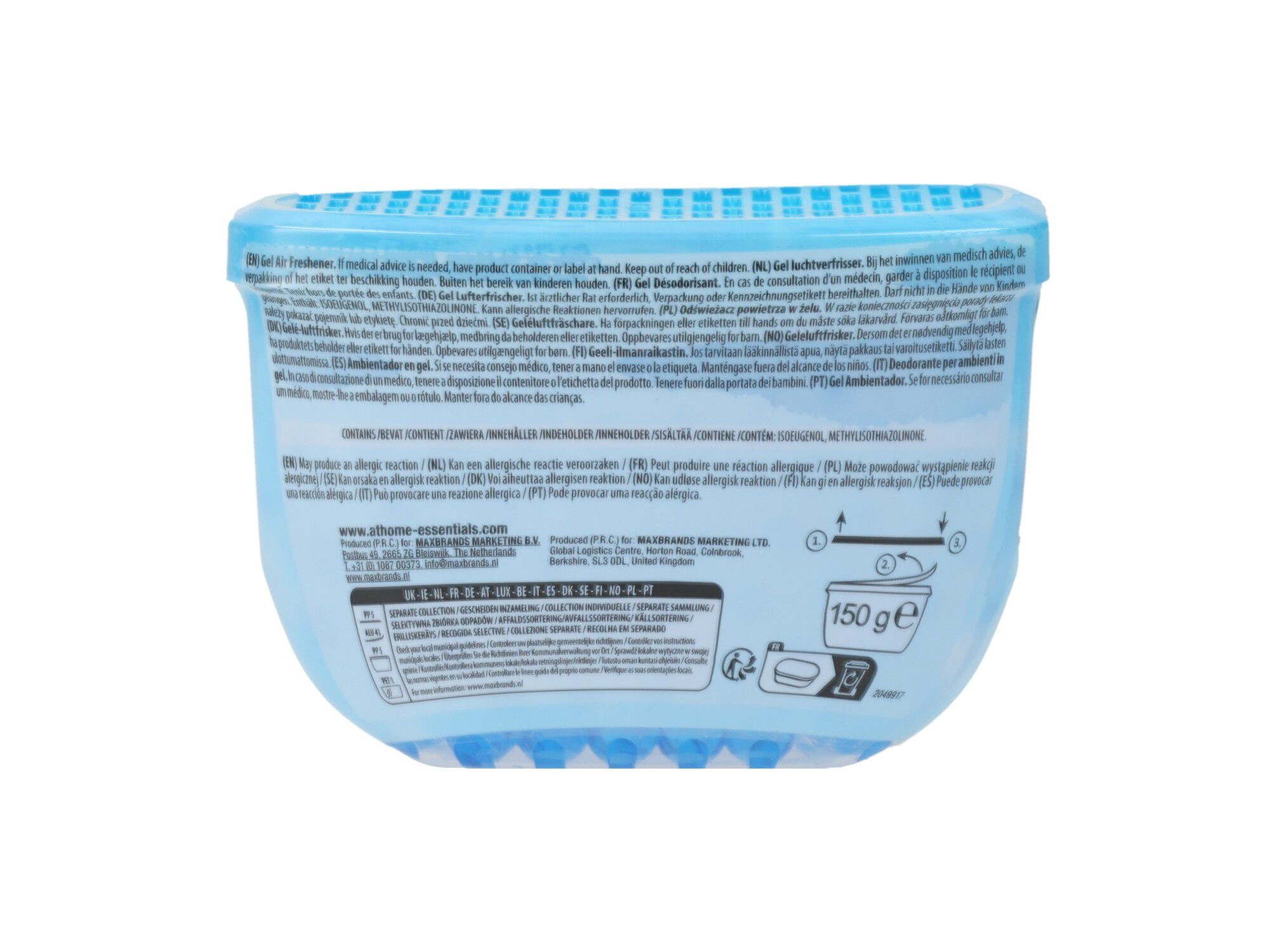 AMBIENTADOR AT HOME SCENTS ALGOD&Atilde;O 150G image number 2