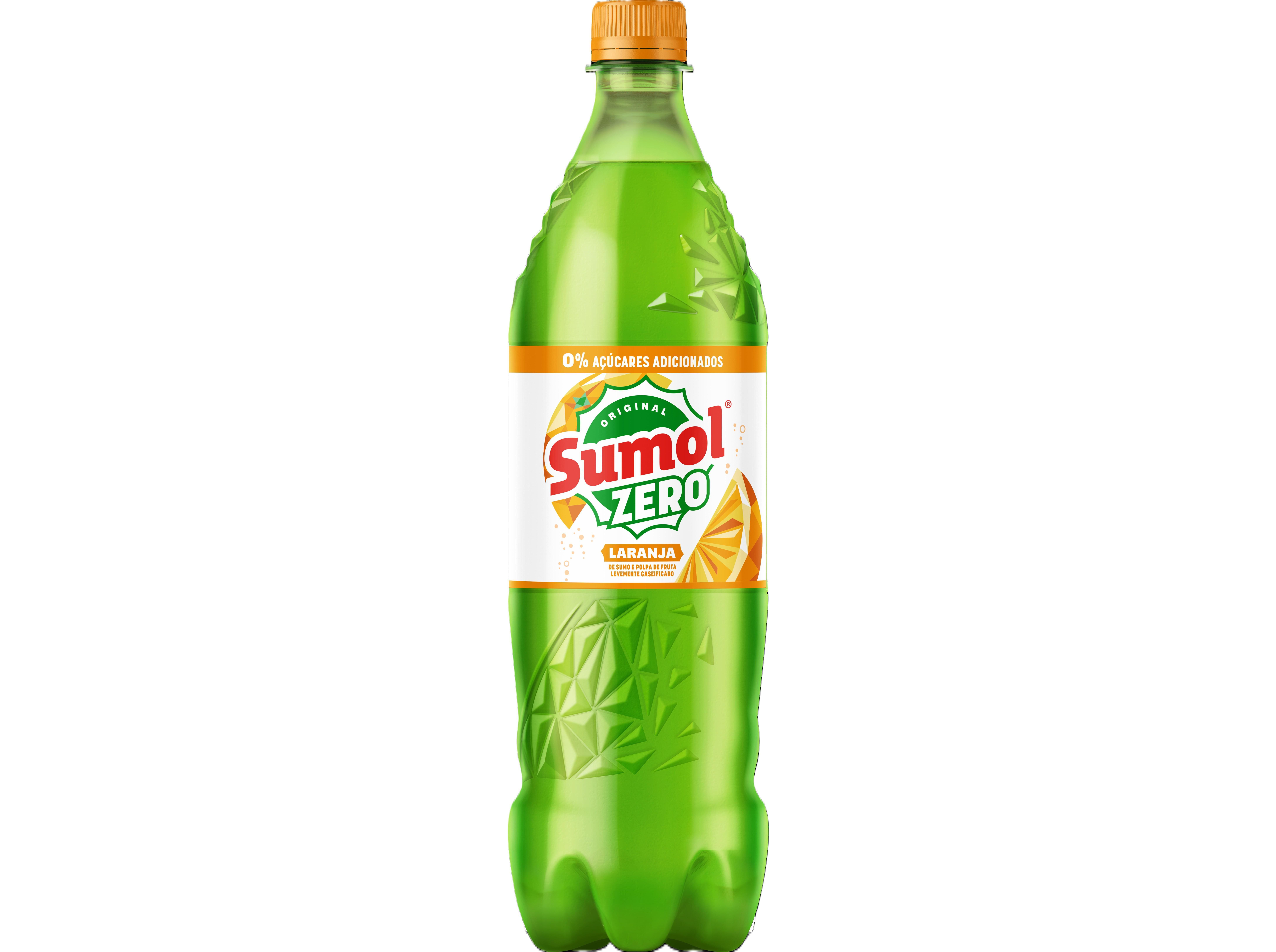 REFRIGERANTES COM G&Aacute;S SUMOL ZERO LARANJA 1L (SDR)