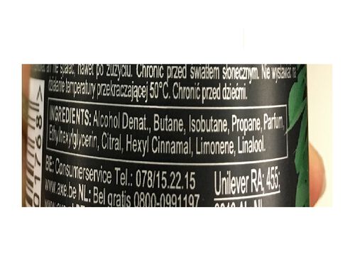 DEO AXE SPRAY GREEN MOJITO 150ML image number 1
