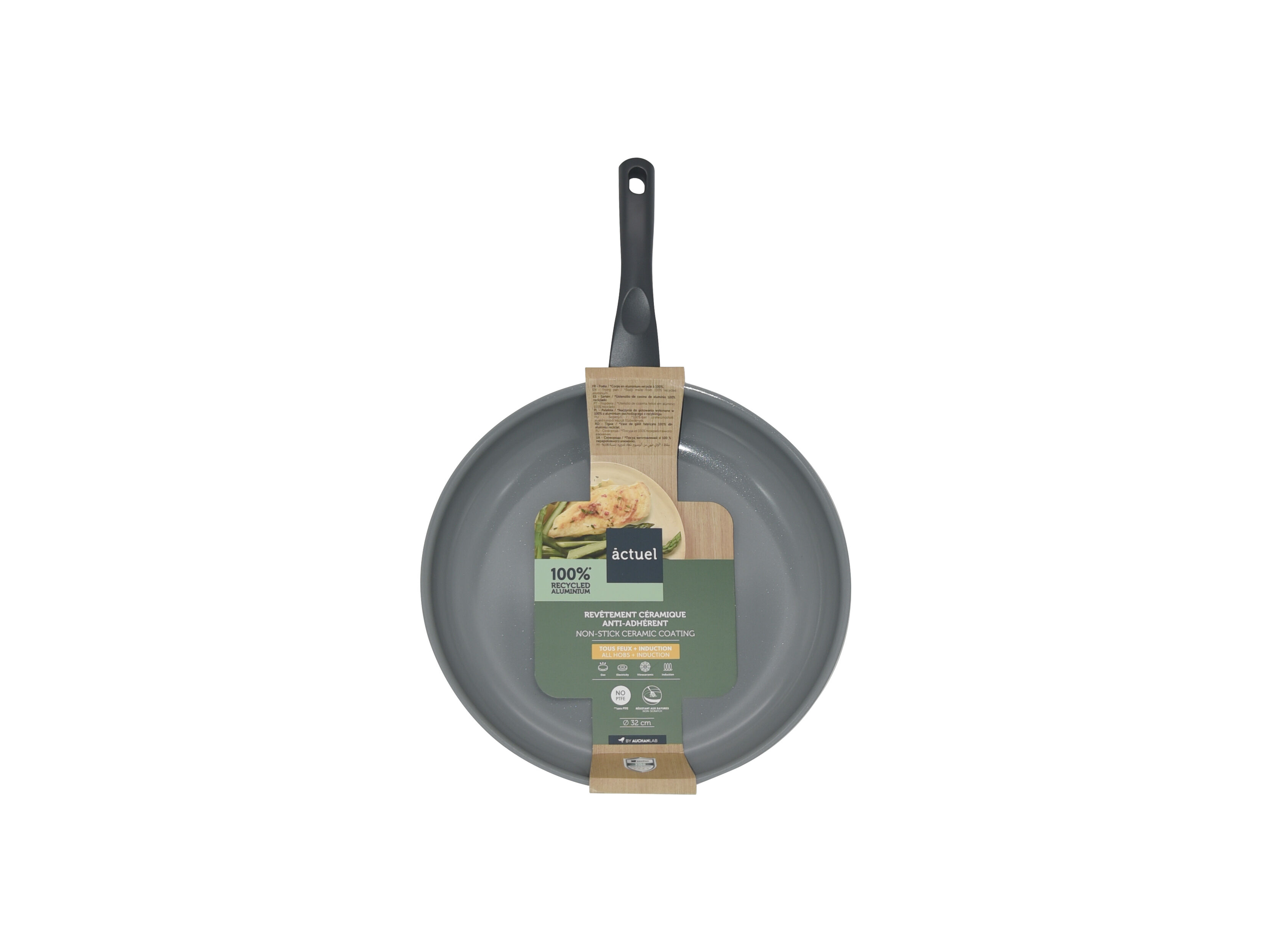 FRIGIDEIRA ACTUEL ALUM&Iacute;NIO REVESTIMENTO CER&Acirc;MICO 32CM image number 1