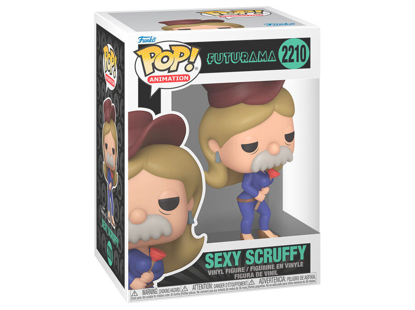FIGURA POP! FUNKO FUTURAMA S5- SEXY SCRUFFY image number 0