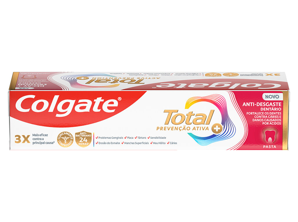 PASTA DENT&Iacute;FRICA COLGATE TOTAL ANTI-DESGASTE 75ML image number 1