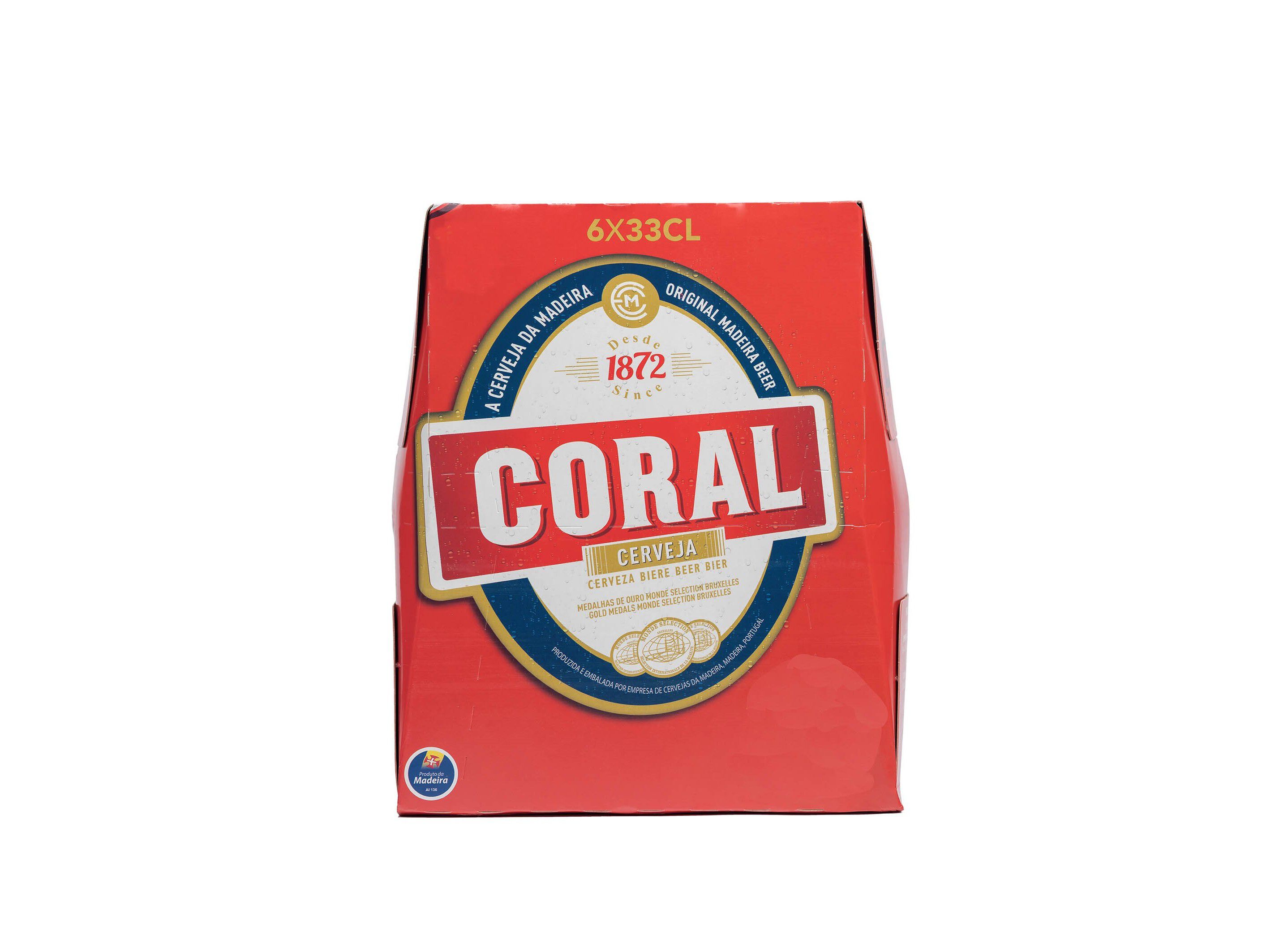 CERVEJA CORAL 6X0.33L