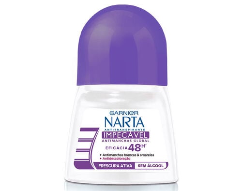 DEO NARTA ROLL ON IMPECÁVEL 50ML image number 0