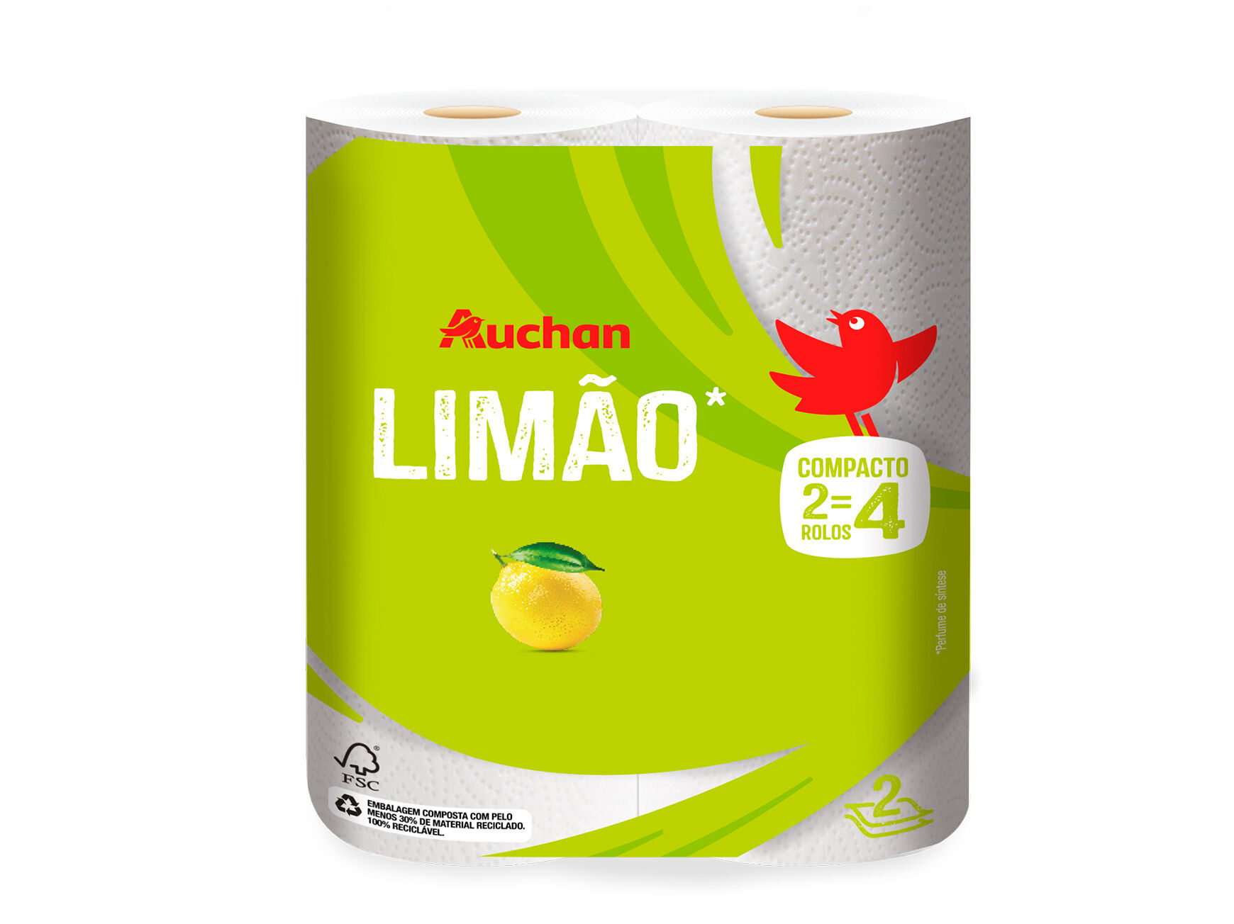 ROLO COZINHA AUCHAN LIM&Atilde;O 2F 2=4R image number 1