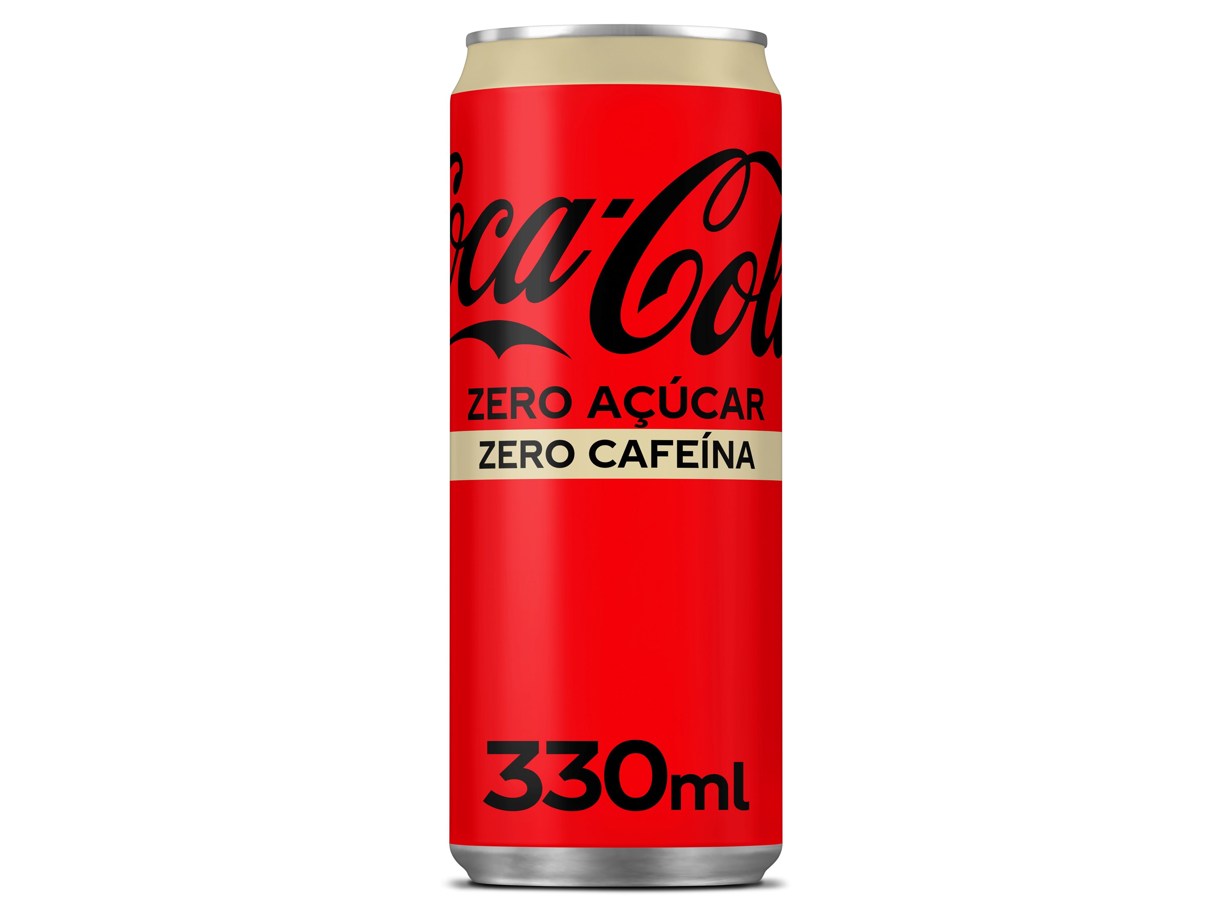 REFRIGERANTE C/G&Aacute;S COCA-COLA ZERO CAFE&Iacute;NA ZERO A&Ccedil;&Uacute;CAR 0.33L (SDR) image number 0