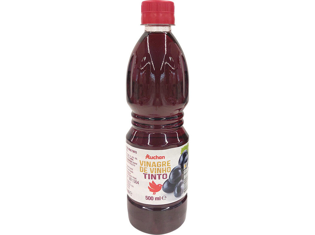 VINAGRE AUCHAN VINHO TINTO 6&ordm; 0.50L image number 0