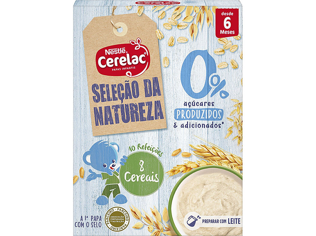 FARINHA N&Atilde;O L&Aacute;CTEA CERELAC 0% MULTICEREAIS 160G