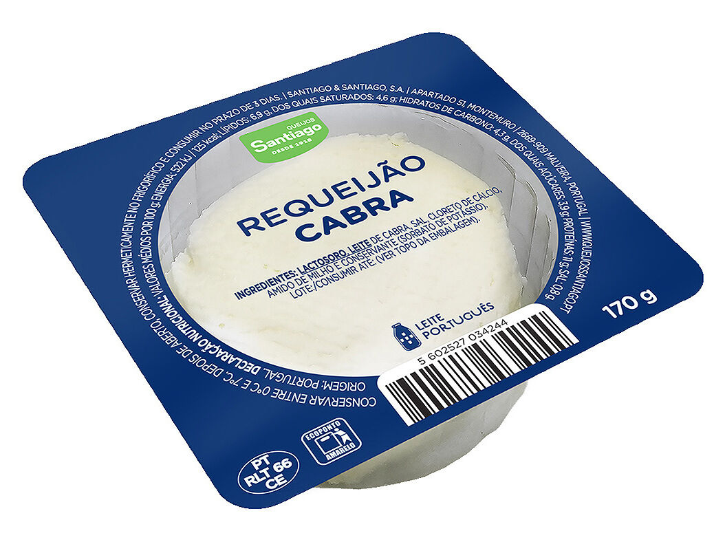 REQUEIJAO SANTIAGO CABRA 170 G