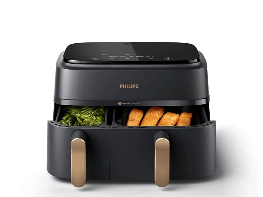 FRITADEIRA AIRFRYER PHILIPS DUAL BASKET NA352/00 S&Eacute;RIE 3000 9 L 2750 W image number 3