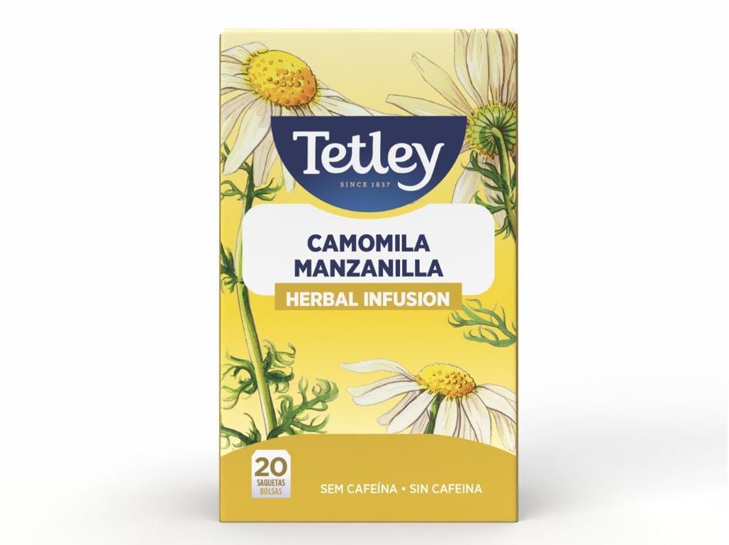 INFUS&Atilde;O TETLEY CAMOMILA 20 SAQUETAS