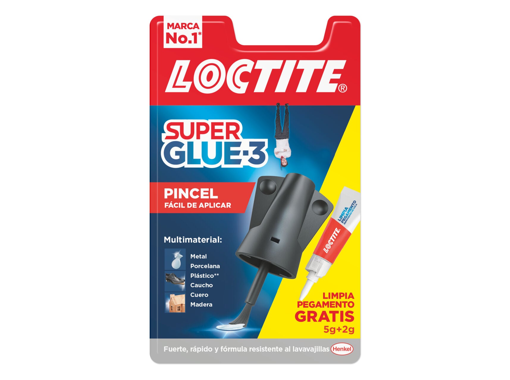 Super Cola 3 Pincel Loctite 5 g