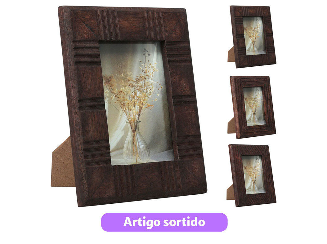 MOLDURA CASTANHA 16X2X21CM MODELOS SORTIDOS