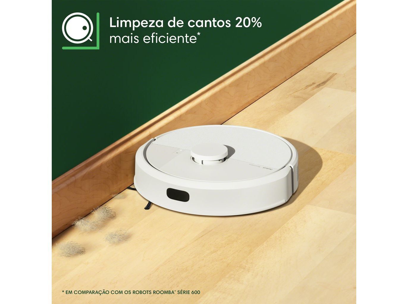 ASPIRADOR ROBOT IROBOT IRY311240 COMBO BRANCO 105 image number 8