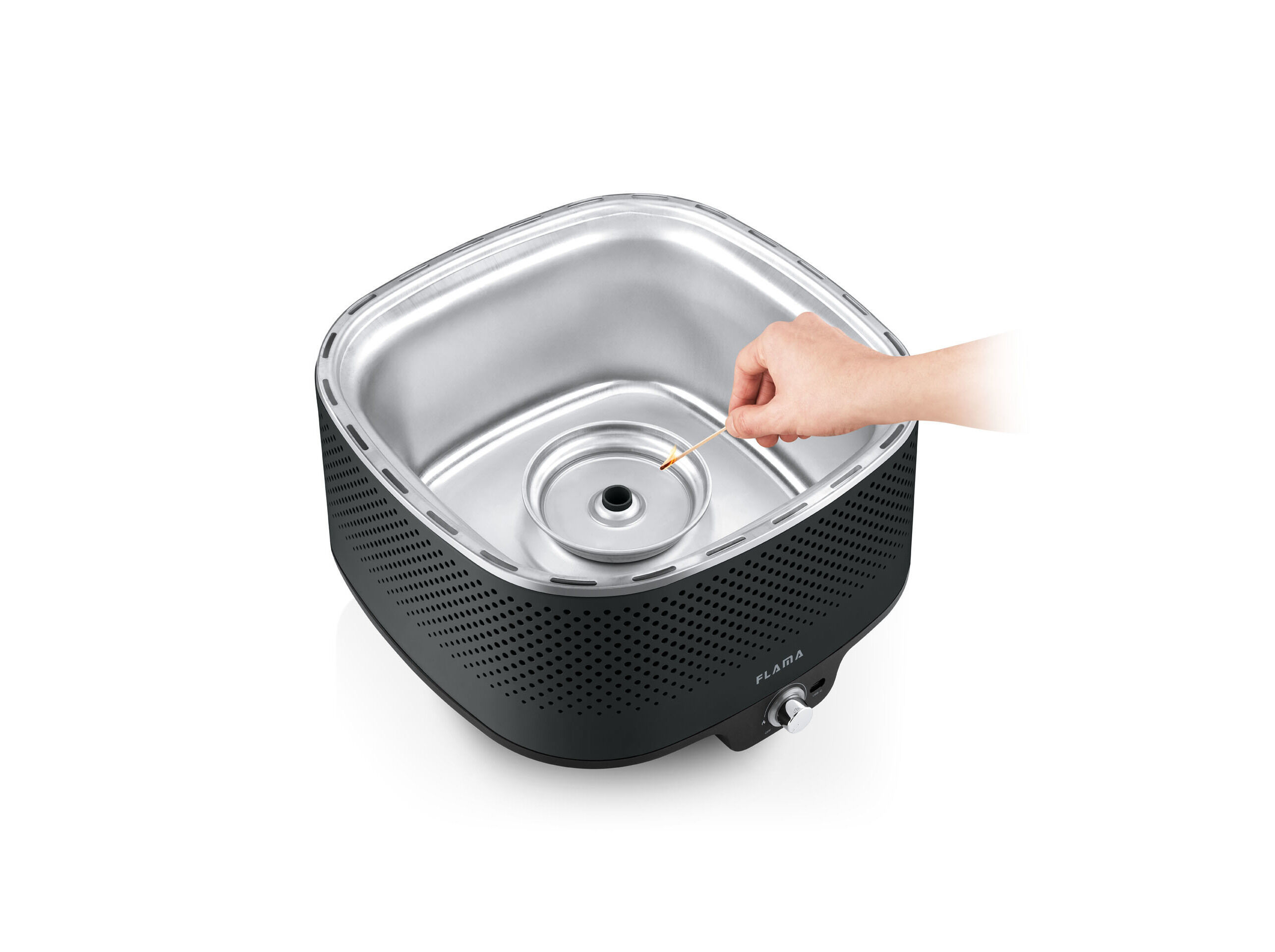 GRELHADOR FLAMA MASTERGRILL 4011FL ANTHRACITE image number 8