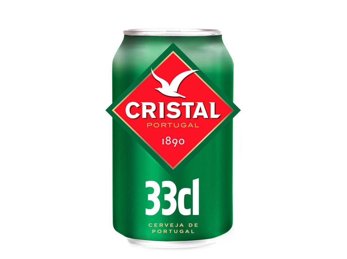 CERVEJA CRISTAL LATA 0.33L (SDR) image number 1